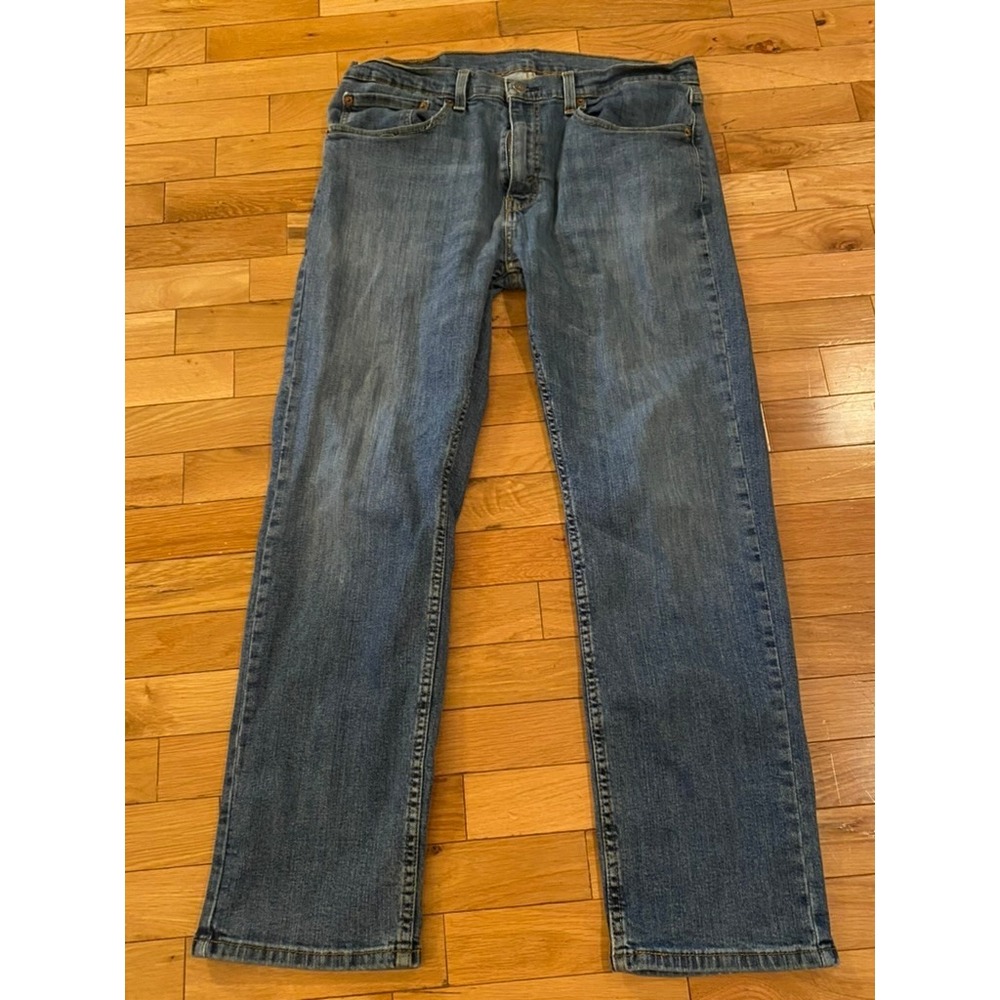 Levi Strauss & Co 559 Jeans Mens W34 L30 Blue Denim Straight Fit Casual Pants